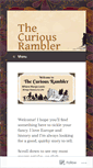 Mobile Screenshot of curiousrambler.com